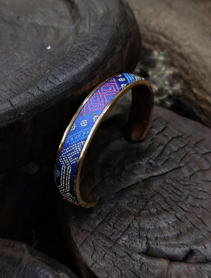 Zhuangbrocade Wide Bracelet - 图片 3