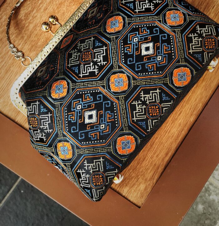 New Zhuangbrocade Python Dragon Pattern Bag - 图片 4