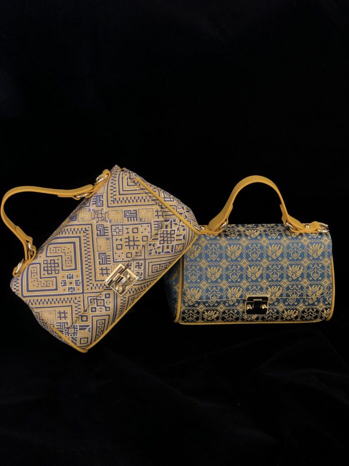 Zhuangbrocade Cowhide Bag - 图片 2