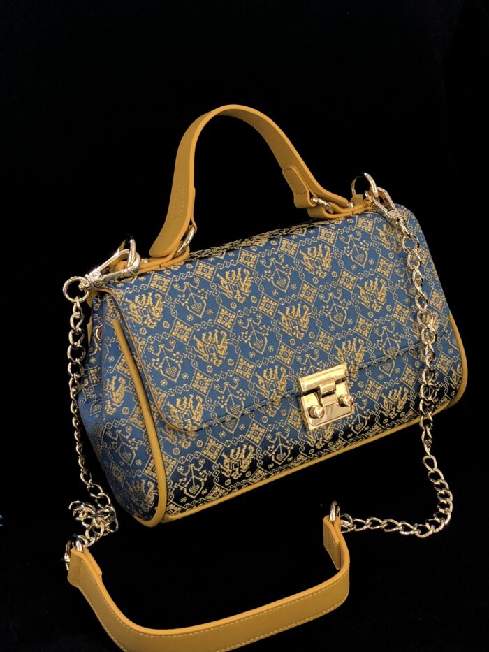 Zhuangbrocade Cowhide Bag - 图片 5