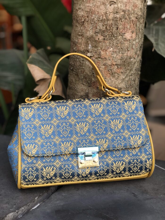 Zhuangbrocade Cowhide Bag