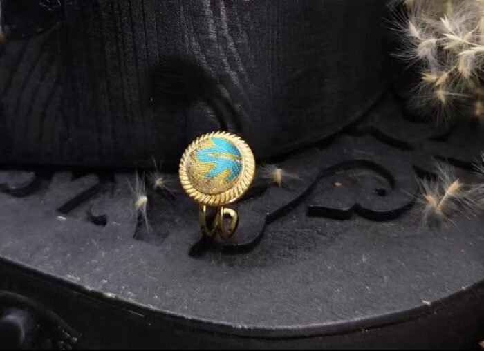 Zhuangbrocade Garden Bean Ring - 图片 2