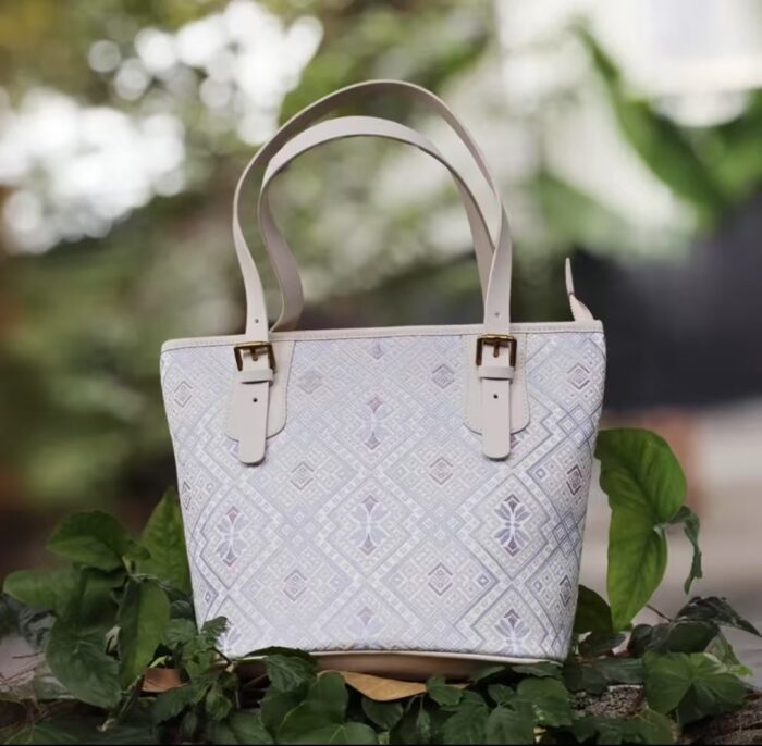Zhuangbrocade Buckle Tote Bag - 图片 2