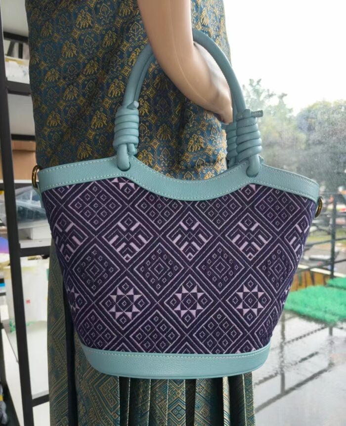 Zhuangbrocade Big Basket Bag - 图片 3