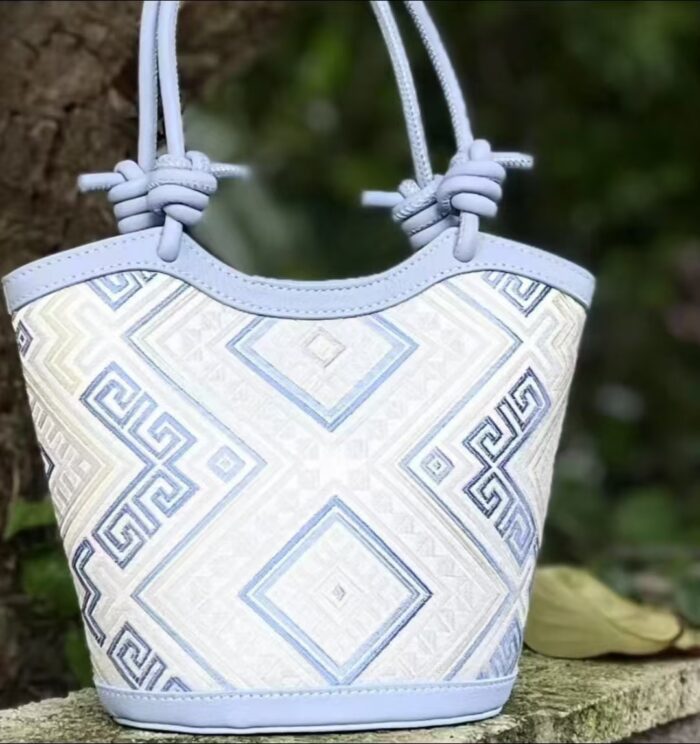 Zhuangbrocade Small Basket Bag - 图片 7