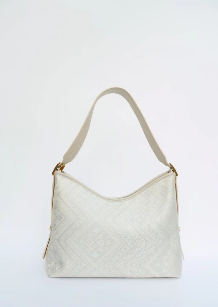 Plain White Handbag