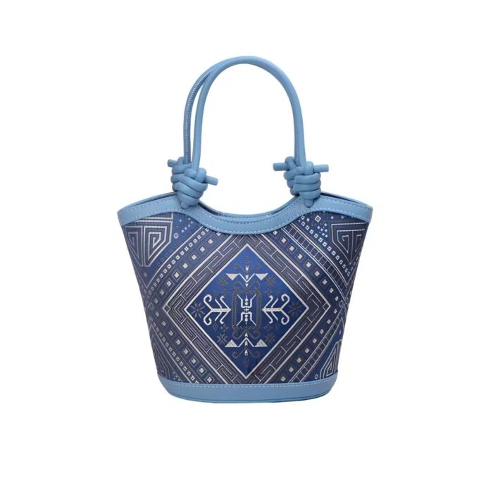 Zhuangbrocade Kraft Vegetable Basket Bag - 图片 5