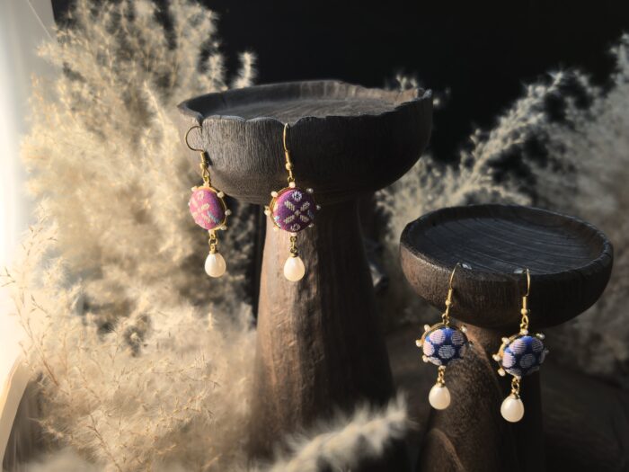 Pearl Disc Earrings - 图片 3