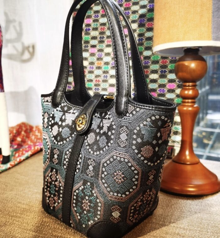 Zhuangbrocade Basket Bag - 图片 2