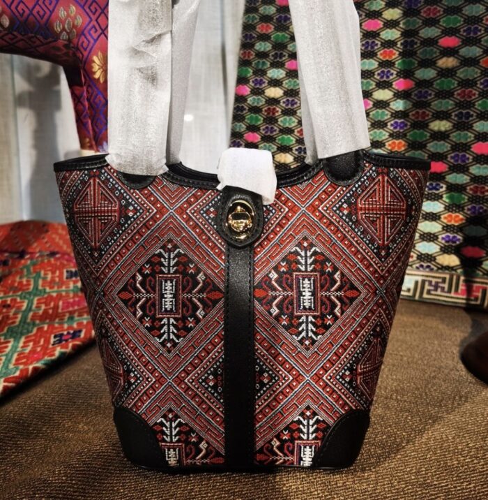 Zhuangbrocade Fashion Tote Bag - 图片 2