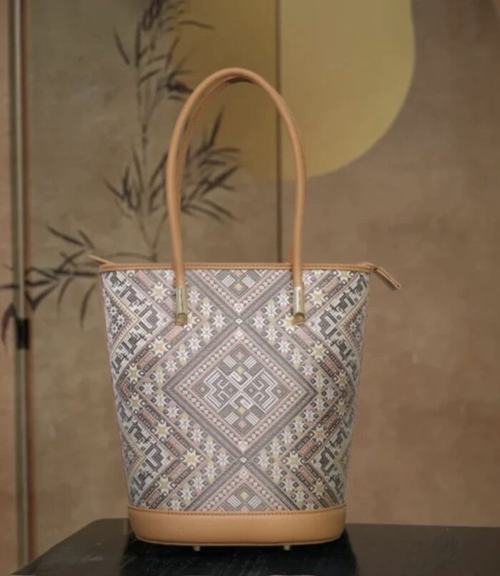 Zhuangbrocade Bucket Bag - 图片 2