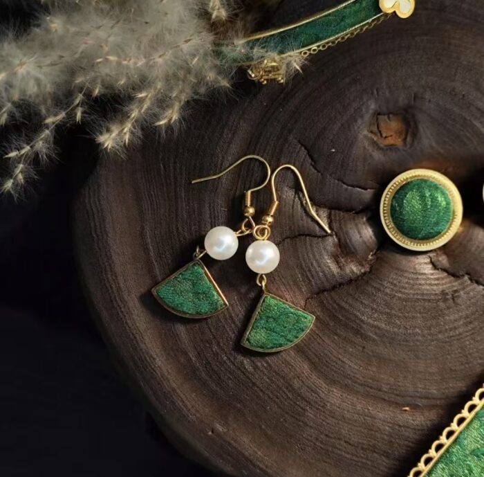 Weaving Gold Green Set - 图片 2