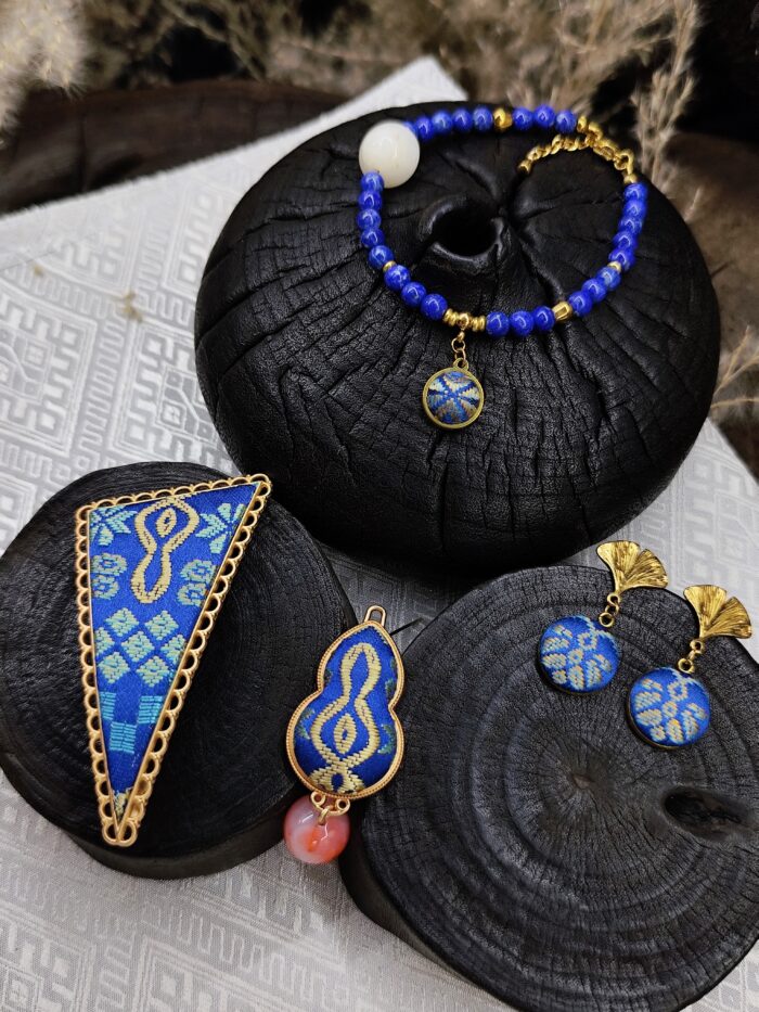 Zhuang Brocade Handmade Four Piece Set